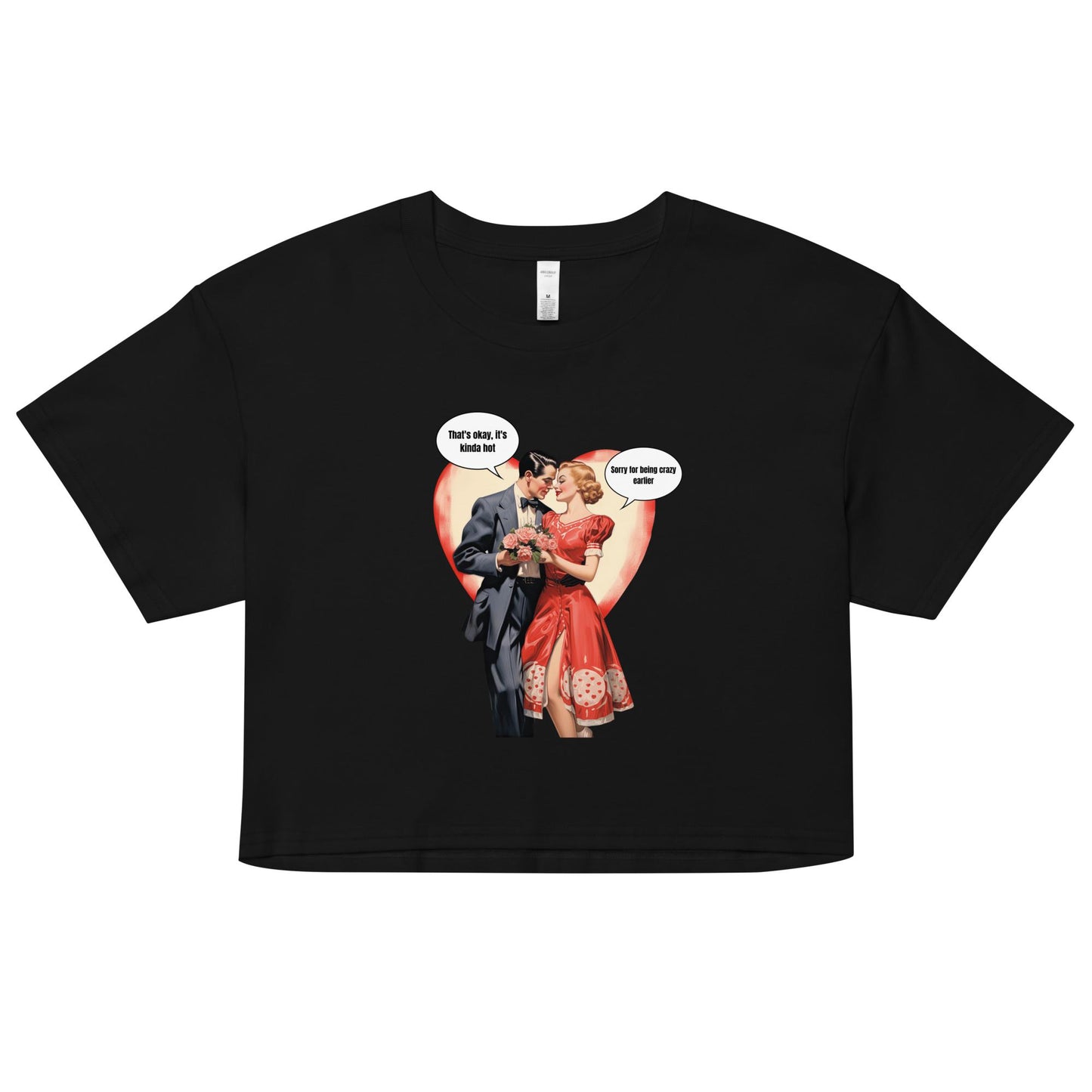 Crazy Hot Cropped Tee