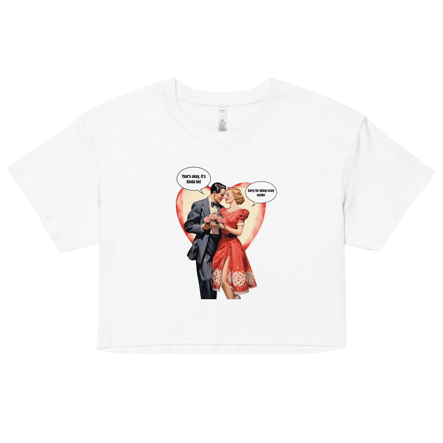 Crazy Hot Cropped Tee